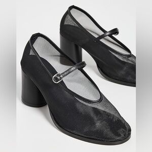 ALOHAS Esha Black Mesh 2.5” Heels